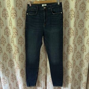 Zara Blue High Rise Jeans 12